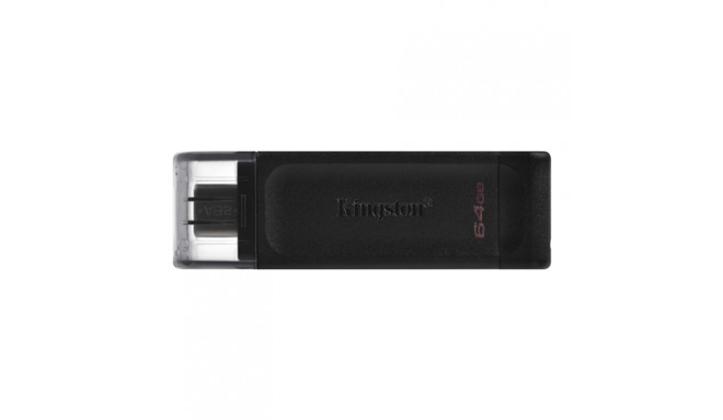 Kingston | DataTraveler 70 | 64 GB | USB-C | Black