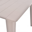Aiamööbli laud Hecht Anegada Beige Table