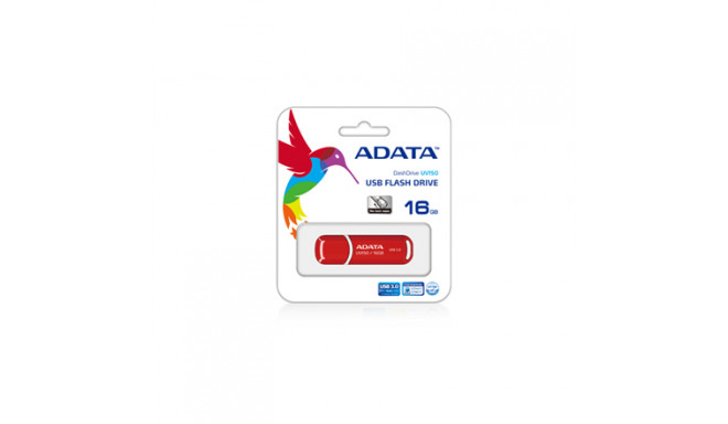 ADATA UV150 16 GB, USB 3.0, Red