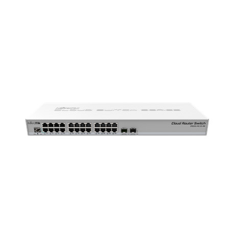 MikroTik | Cloud Router Switch CRS326-24G-2S+RM | Managed L3 | Rackmountable | Gigabit Ethernet (cop