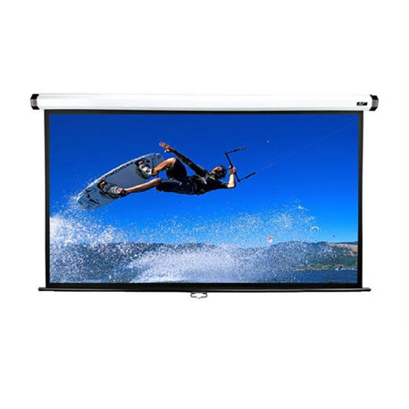 Elite Screens Manual Series M100XWH diagonaal 100" 16:9 vaateala laius 221 cm valge ekraan