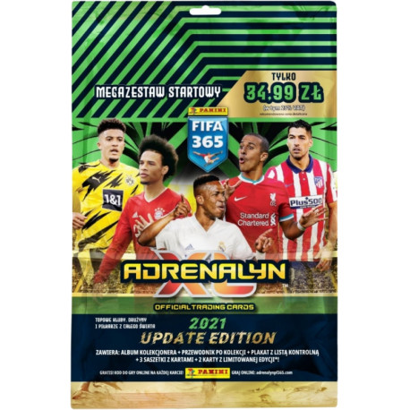 Panini футбольные карты FIFA 365 2021 Megastarter