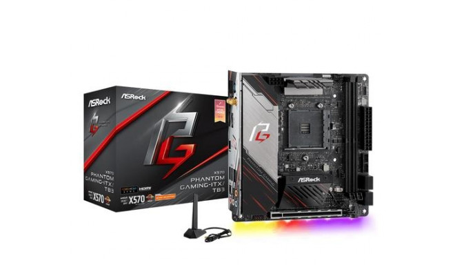 Asrock X570 Phantom Gaming-ITX/TB3 AMD X570 Socket AM4 mini ITX