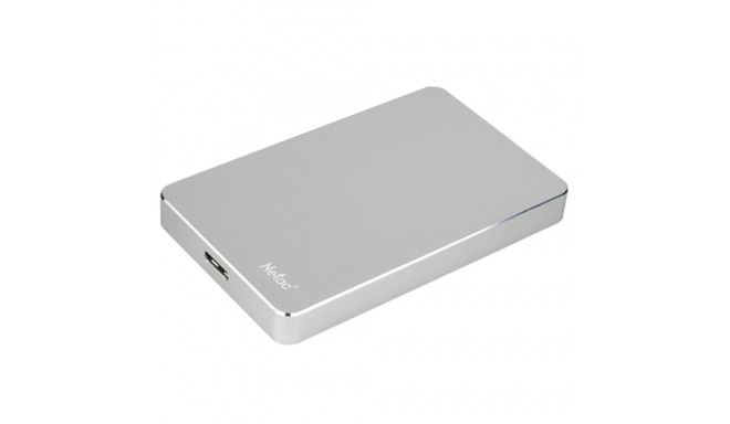 External HDD|NETAC|NT05K330N-001T-30SL|1TB|USB 3.0|Buffer memory size 8 MB|Colour Silver|NT05K330N-0