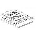 Gaasiplaat Whirlpool AKT6410NB