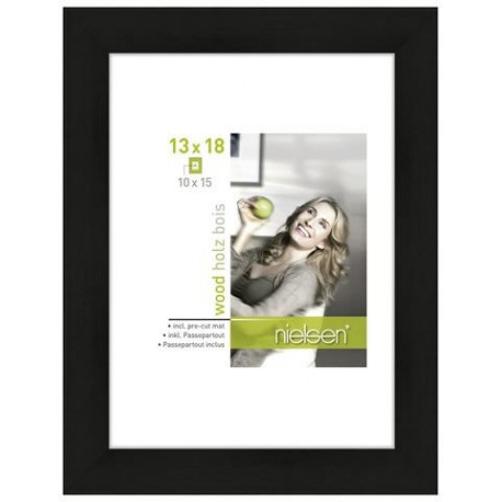 Nielsen picture frame Apollon 13x18/10x15cm, black