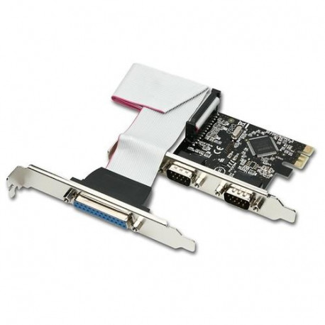 AXAGON PCEA-SP, PCIe adaptér - 2x sériový port (RS232) + 1x paralelnà (LPT)