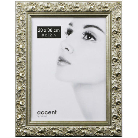 Nielsen photo frame Arabesque 20x30 Wood Portrait, silver (8535003)