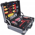 KS Tools 1/4 + 1/2 Electricians Tool Set  128 pcs