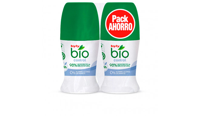 BYLY BIO NATURAL 0% CONTROL DEO ROLL-ON lote 2 x 50 ml