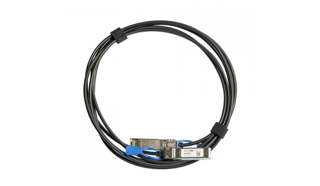 MikroTik | 25GBase Direct Attach Cable | XS+DA0001 | SFP/SFP+/SFP28 | Maximum transfer distance 1 m