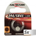 Ansmann battery 394 Silveroxid SR45 5x1pcs