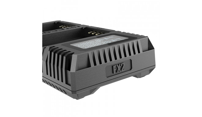 Nitecore FX2 Pro Dubbele Lader voor Fujifilm NP T125