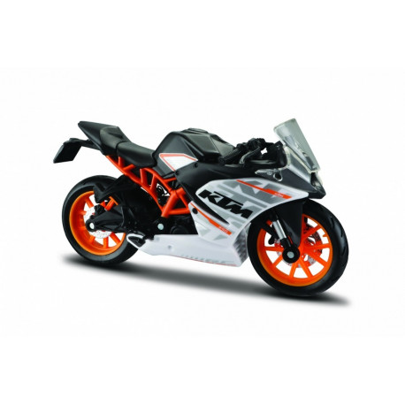 Maisto Motorcycle KTM RC390 with stand 1/18