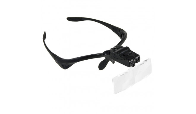 SAFE LED suurendusprillid sangadega