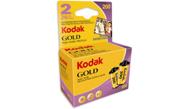 Kodak film Gold 200/24x2