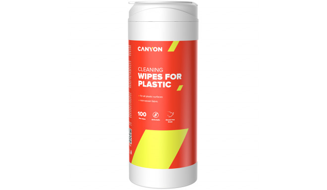 CANYON cleaning CCL12 Wipes for Plastic 100 pcs