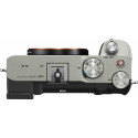 Sony a7C + 28-60mm Kit + Sony käepide-ministatiiv, hõbedane