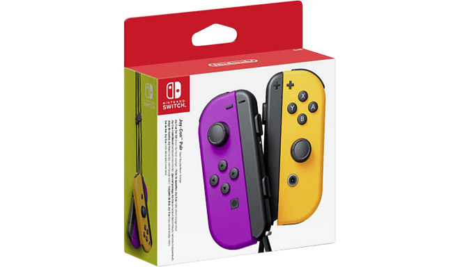 Nintendo Joy-Con 2-Pack Neon Lila/Neon Orange