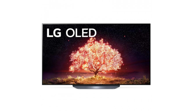 LG OLED 4K UHD, 55'', jalg keskel, hall - Teler
