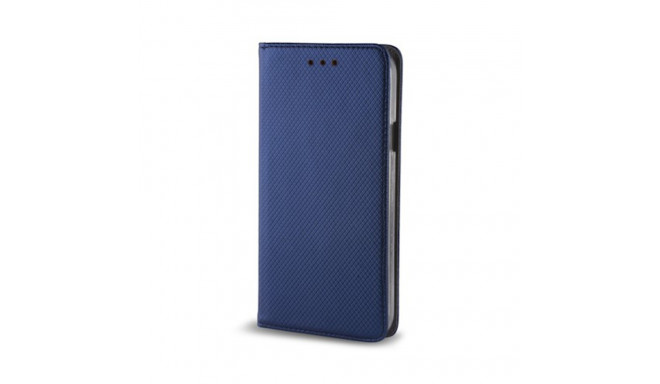 Smart Magnet case for Realme 8 / 8 Pro navy blue
