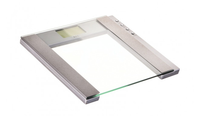 AEG PW 4923 Electronic personal scale Stainless steel,Transparent
