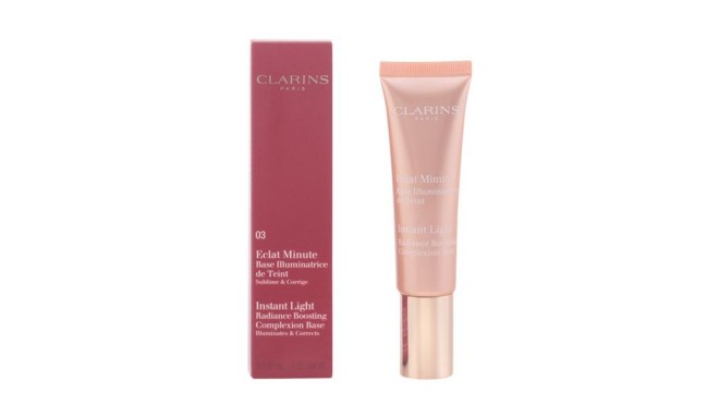 Clarins - ECLAT MINUTE base illuminatrice de teint 03-peach 30 ml