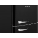 Bomann refrigerator Retro DTR353, black