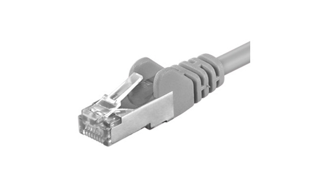 PremiumCord F/UTP 10m CAT.6 patch cable awg26 grey