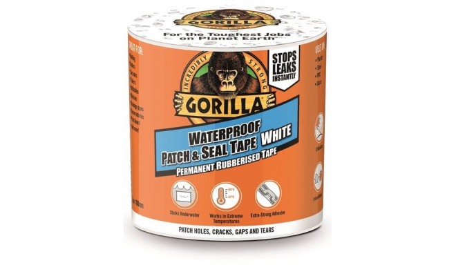 Gorilla tape Waterproof Patch & Sea" 3m, white