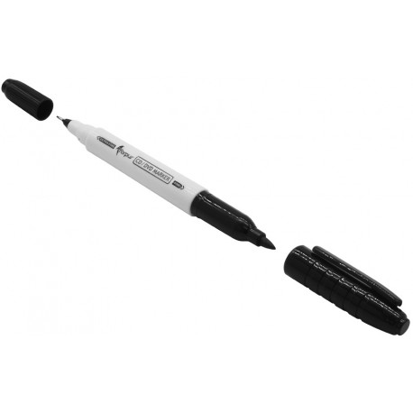 Forpus CD-marker kahepoolne 0,6/1mm, must