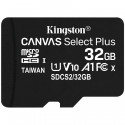 Kingston mälukaart microSDHC 32GB Canvas Select Plus 100R A1 Class 10