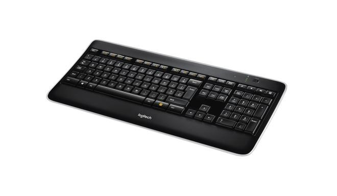 Logitech Wireless Illuminated K800 keyboard RF Wireless QWERTY Pan Nordic Black