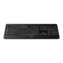Logitech K800 keyboard RF Wireless QWERTY Pan Nordic Black