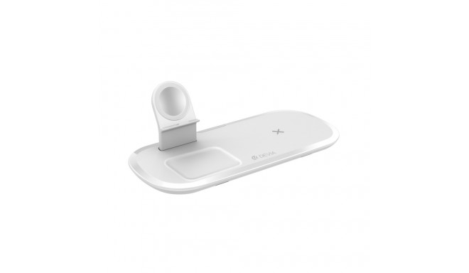 Devia wireless charger 3in1 Smart 15W white