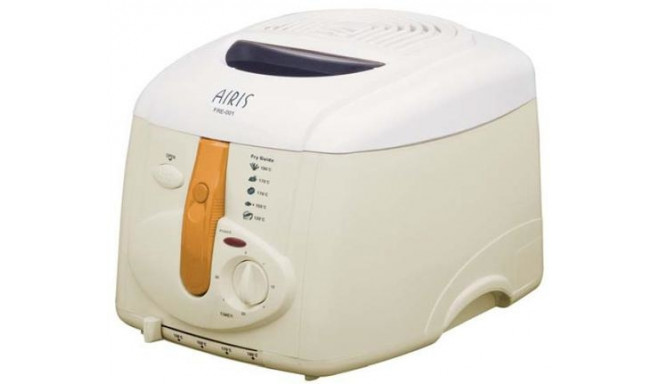 Airis Freidora FRE001 1800 W White, Yellow
