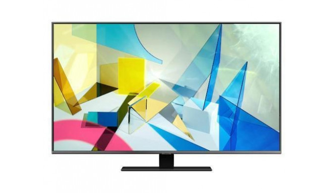 TV Set|SAMSUNG|50"|4K/Smart|QLED|3840x2160|Wireless LAN|Bluetooth|Tizen|Black / Silver|QE50Q80TATXXH
