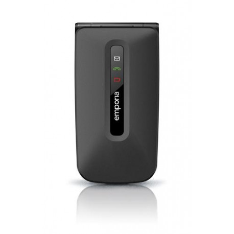 Emporia FLIP 5.59 cm (2.2") 85 g Black Senior phone