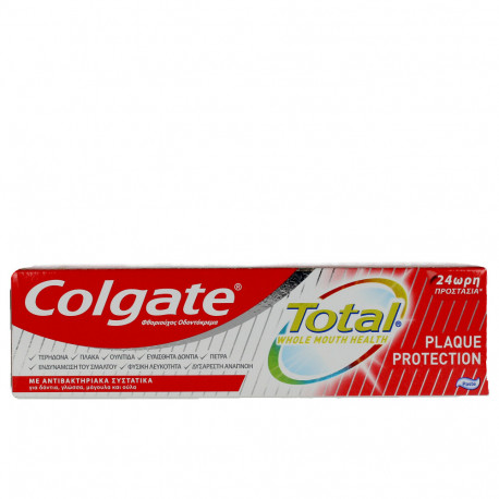 COLGATE TOTAL PLACA BACTERIANA pasta dentífrica 75 ml