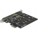 DeLOCK PCI Express x1 card to 2 x internal M.2 Key B, adapter