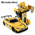 RASTAR transformable car RC 1:14 Mercedes-Benz GT3 Red/Grey/Blue/Yellow, 74800