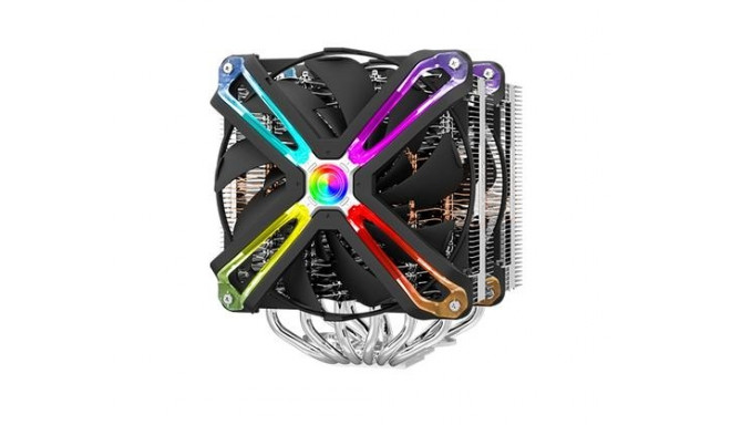 Zalman CNPS20X computer cooling system Processor Cooler 14 cm Aluminium, Black