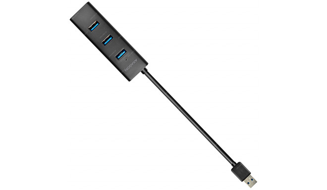 AXAGON HUE-S2B 4x USB3.0 Charging Hub, MicroUSB Charging Connector