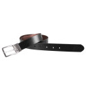 Leather Belt W-TEC Machoo Brown/Black