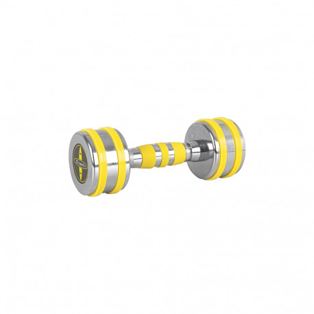 Hantel kroomist inSPORTline Yellsteel 4 kg