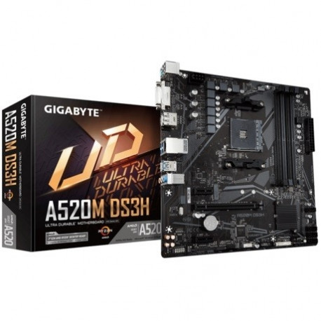 A520M DS3H AM4 4DDR4 DP /HDMI/DVI M.2 mATX