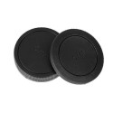 Caruba rear lens cap & body cap Canon EOS M