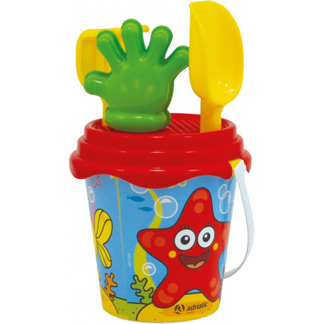 Adriatic bucket set with mould 14cm