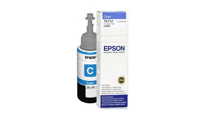 Epson tint T6732, tsüaan (avatud pakend)