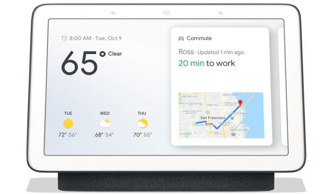 Google Nest Home Hub Assistant, grey (opened package)